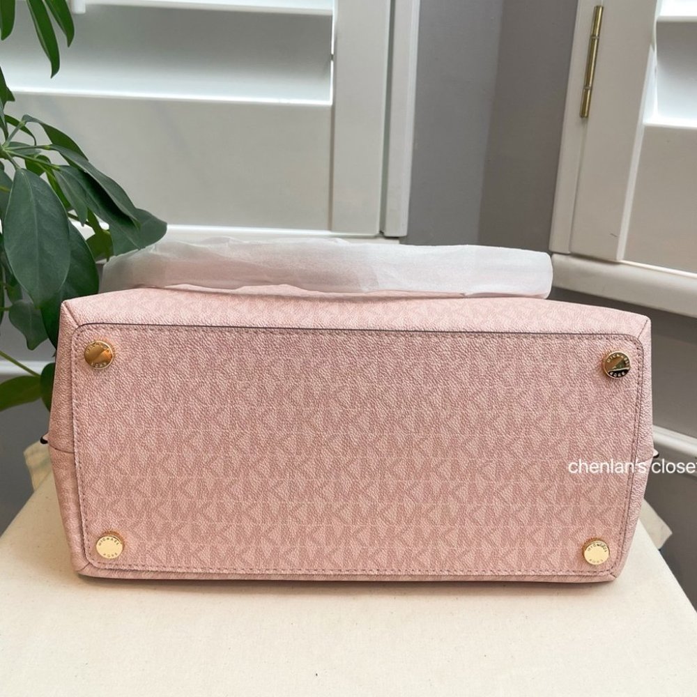 🌸🎀NeW! Michael Kors Pink Tote Set - Picture 9 of 12